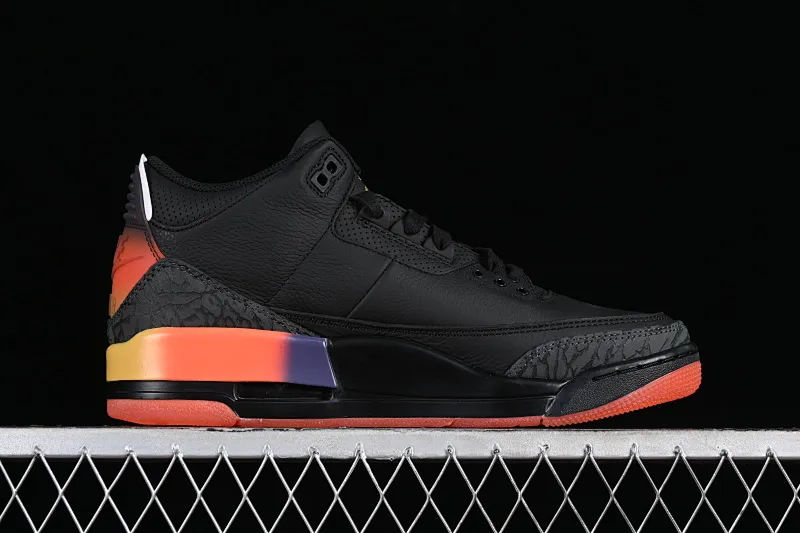 All categories Air Jordan Jordan series basketball shoes Air Jordan 3 foreign trade version Air Jordan 3 "Rio" AJ3 Joe 3 black rainbow FN0344-001